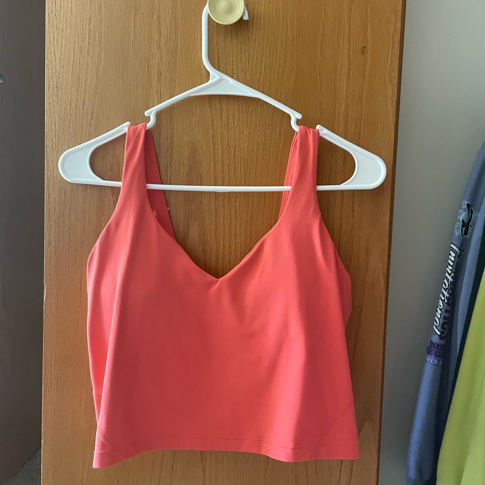 pale raspberry align tank
